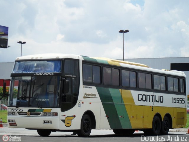 Empresa Gontijo de Transportes 15555 na cidade de Goiânia, Goiás, Brasil, por Douglas Andrez. ID da foto: 275341.