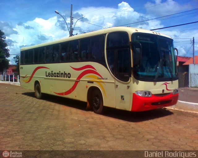Expresso Leãozinho 870 na cidade de Coromandel, Minas Gerais, Brasil, por Daniel Rodrigues. Número da foto: #283800.