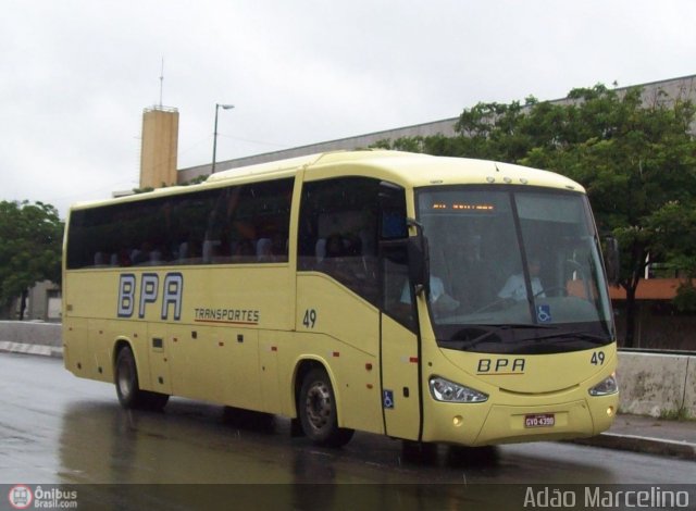BPA Transportes 49 na cidade de Belo Horizonte, Minas Gerais, Brasil, por Adão Raimundo Marcelino. Número da foto: #285144.