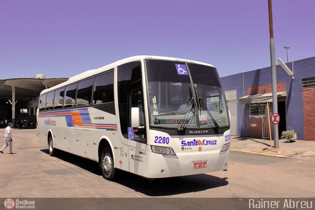 VUSC - Viação União Santa Cruz 2280 na cidade de Porto Alegre, Rio Grande do Sul, Brasil, por Rainer Abreu. Número da foto: #286060.