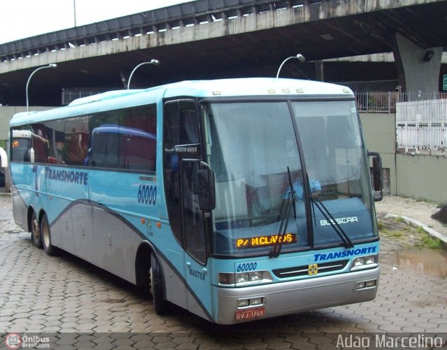 Transnorte - Transporte e Turismo Norte de Minas 60000 na cidade de Belo Horizonte, Minas Gerais, Brasil, por Adão Raimundo Marcelino. Número da foto: #286121.