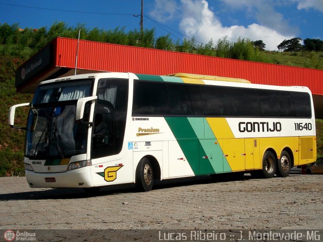 Empresa Gontijo de Transportes 11640 na cidade de João Monlevade, Minas Gerais, Brasil, por Lucas  Ribeiro. Número da foto: #285485.