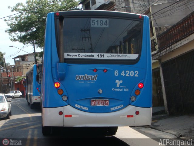 VIP - Unidade Jabaquara 6 4202 na cidade de São Paulo, São Paulo, Brasil, por Antonio Carlos Pangardi. ID da foto: 285835.