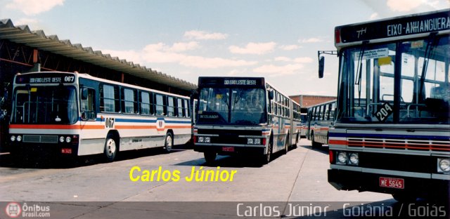 Transurb EBTU 209 na cidade de Goiânia, Goiás, Brasil, por Carlos Júnior. ID da foto: 286992.