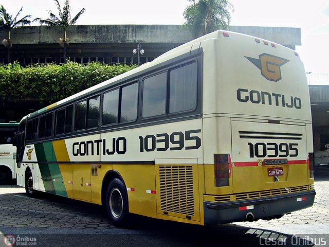 Empresa Gontijo de Transportes 10395 na cidade de Belo Horizonte, Minas Gerais, Brasil, por César Ônibus. Número da foto: #286397.
