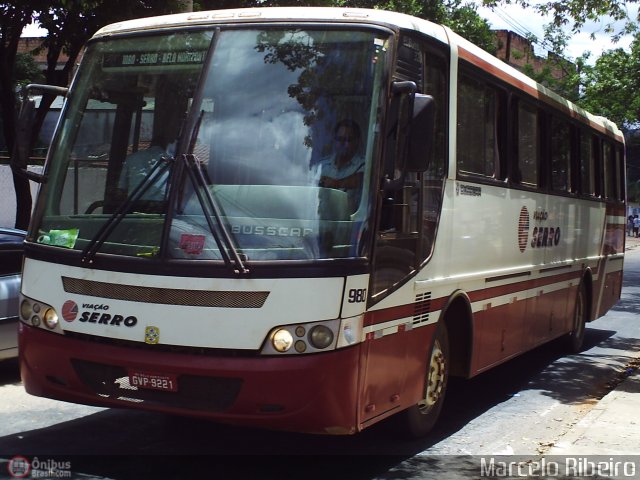 Viação Serro 980 na cidade de Lagoa Santa, Minas Gerais, Brasil, por Marcelo Ribeiro. Número da foto: #287815.