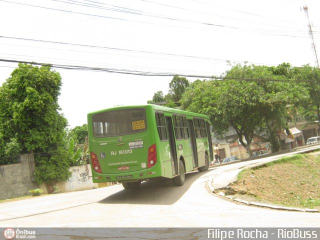 Transportes Santo Antônio RJ 161.013 na cidade de Belford Roxo, Rio de Janeiro, Brasil, por Filipe Rocha. Número da foto: #287896.