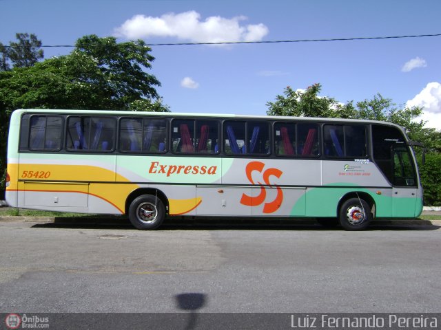 Expressa Turismo 55420 na cidade de Contagem, Minas Gerais, Brasil, por Luiz Fernando Pereira. Número da foto: #287444.