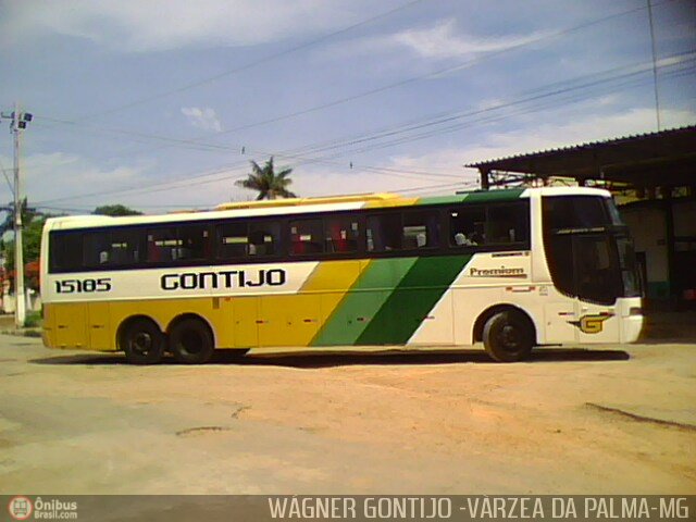 Empresa Gontijo de Transportes 15185 na cidade de Várzea da Palma, Minas Gerais, Brasil, por Wagner Gontijo Várzea da Palma-mg. ID da foto: 287856.