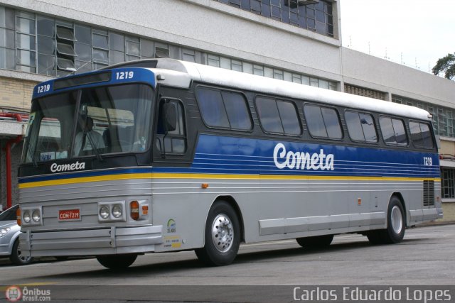 Viação Cometa 1219 na cidade de São Paulo, São Paulo, Brasil, por Carlos Eduardo Lopes. ID da foto: 288995.