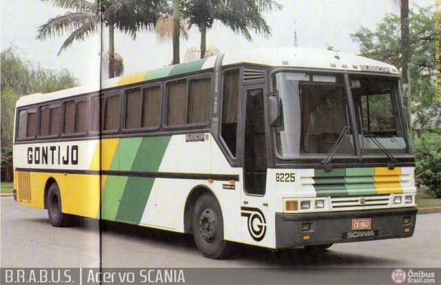Empresa Gontijo de Transportes 8225 na cidade de São Paulo, São Paulo, Brasil, por Reginaldo Gas. Número da foto: #289169.