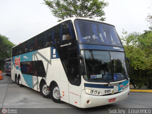 Auto Viação 1001 2101 na cidade de São Paulo, São Paulo, Brasil, por Sidcley Lourenço. Número da foto: #289020.