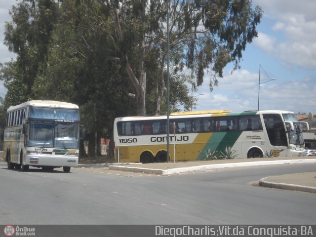Empresa Gontijo de Transportes 11270 na cidade de Vitória da Conquista, Bahia, Brasil, por Diego Charlis Coelho. Número da foto: #288202.