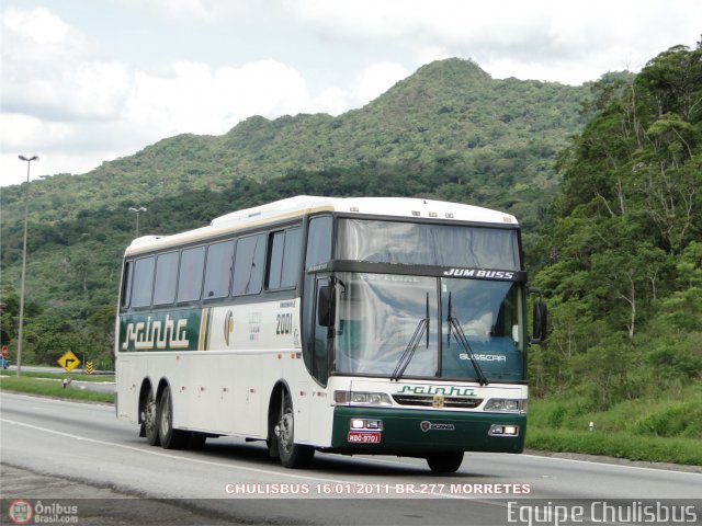 Auto Viação Rainha 2001 na cidade de Morretes, Paraná, Brasil, por Paulo Roberto Chulis. Número da foto: #290035.