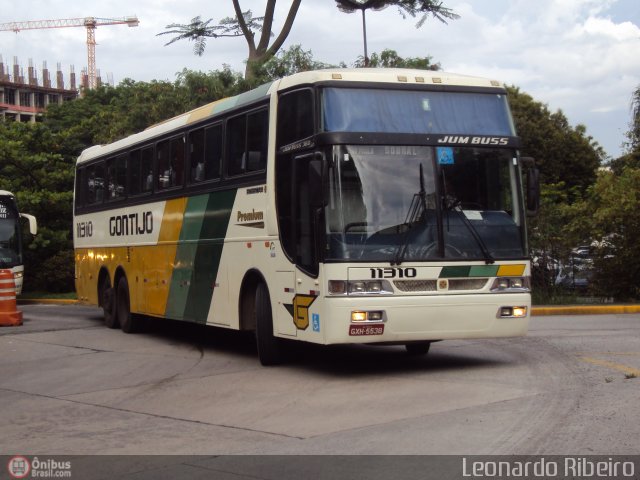 Empresa Gontijo de Transportes 11310 na cidade de São Paulo, São Paulo, Brasil, por Leonardo Ribeiro. ID da foto: 289660.