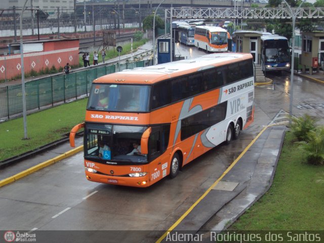 Viação São Raphael 7800 na cidade de São Paulo, São Paulo, Brasil, por Adems  Equipe 19. Número da foto: #289471.