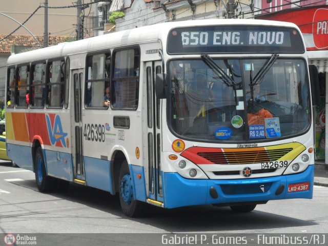 Viação Acari B42639 na cidade de Rio de Janeiro, Rio de Janeiro, Brasil, por Gabriel Petersen Gomes. Número da foto: #290070.
