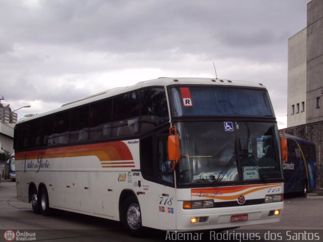 Viação Vale do Tietê 718 na cidade de São Paulo, São Paulo, Brasil, por Adems  Equipe 19. Número da foto: #291791.