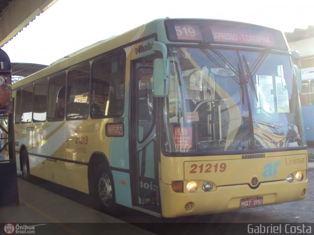 Unimar Transportes 21219 na cidade de Vila Velha, Espírito Santo, Brasil, por Gabriel Costa. ID da foto: 291287.