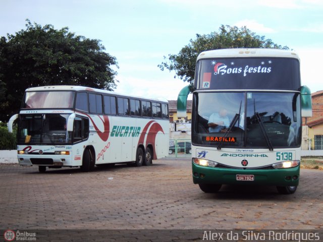 Empresa de Transportes Andorinha 5138 na cidade de Porto Velho, Rondônia, Brasil, por Alex da Silva Rodrigues. ID da foto: 291266.