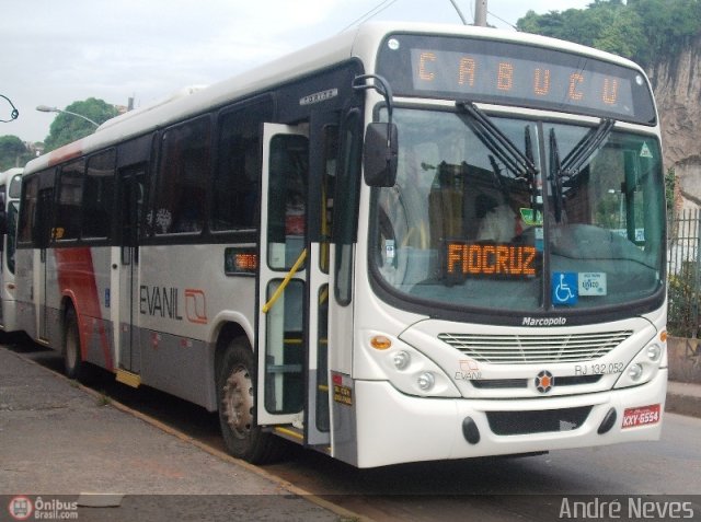Evanil Transportes e Turismo RJ 132.052 na cidade de Rio de Janeiro, Rio de Janeiro, Brasil, por André Neves . Número da foto: #291573.