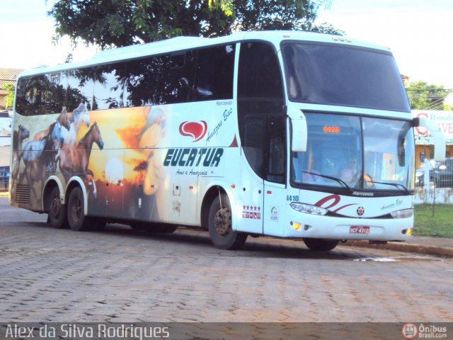 Eucatur - Empresa União Cascavel de Transportes e Turismo 4410 na cidade de Porto Velho, Rondônia, Brasil, por Alex da Silva Rodrigues. Número da foto: #291275.