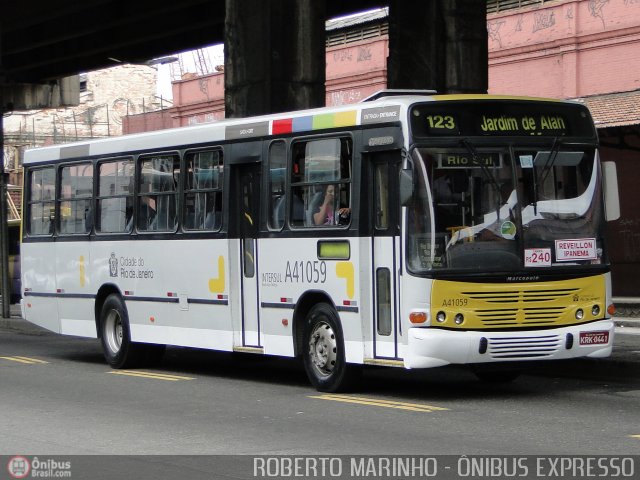 Real Auto Ônibus A41059 na cidade de Rio de Janeiro, Rio de Janeiro, Brasil, por Roberto Marinho - Ônibus Expresso. Número da foto: #291210.