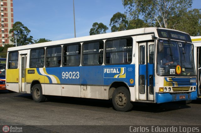 Feital Transportes e Turismo 99023 na cidade de Rio de Janeiro, Rio de Janeiro, Brasil, por Carlos Eduardo Lopes. Número da foto: #291265.