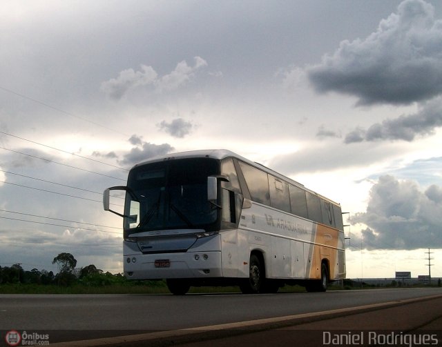 Viação Araguarina 10601 na cidade de Samambaia, Distrito Federal, Brasil, por Daniel Rodrigues. Número da foto: #291354.