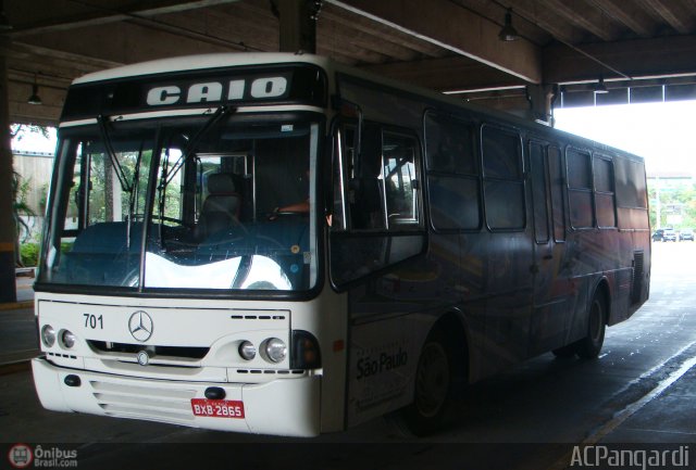 SPTrans - São Paulo Transporte 701 na cidade de São Paulo, São Paulo, Brasil, por Antonio Carlos Pangardi. Número da foto: #291892.