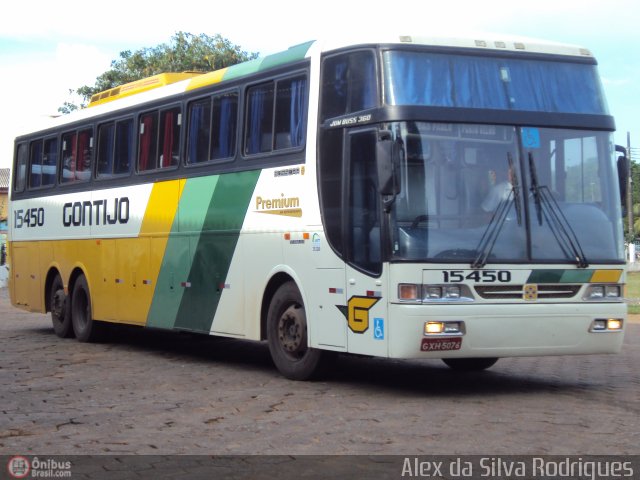 Empresa Gontijo de Transportes 15450 na cidade de Porto Velho, Rondônia, Brasil, por Alex da Silva Rodrigues. ID da foto: 291262.