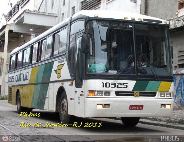 Empresa Gontijo de Transportes 10325 na cidade de Rio de Janeiro, Rio de Janeiro, Brasil, por Paulo Henrique. Número da foto: #292484.