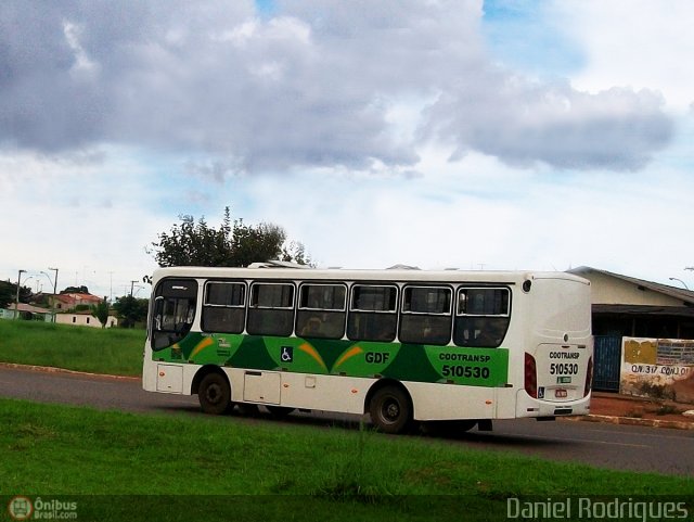 COOTRANSP 510530 na cidade de Samambaia, Distrito Federal, Brasil, por Daniel Rodrigues. Número da foto: #292615.