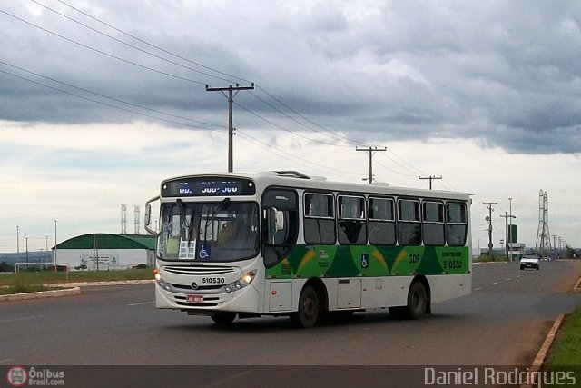 COOTRANSP 510530 na cidade de Samambaia, Distrito Federal, Brasil, por Daniel Rodrigues. Número da foto: #292617.