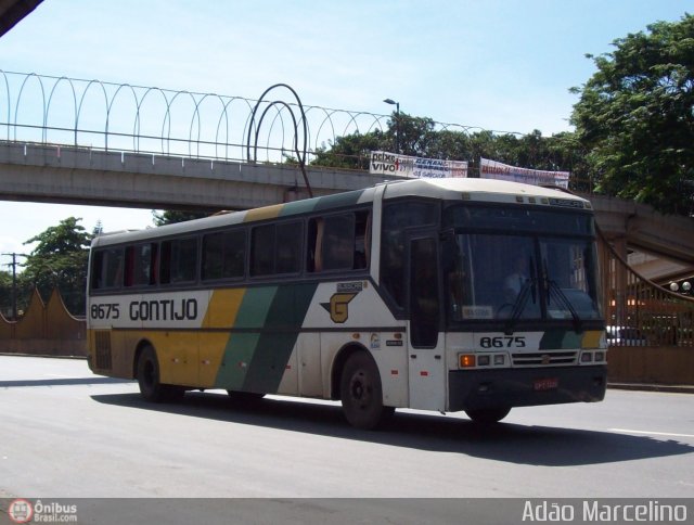 Empresa Gontijo de Transportes 8675 na cidade de Contagem, Minas Gerais, Brasil, por Adão Raimundo Marcelino. ID da foto: 293038.