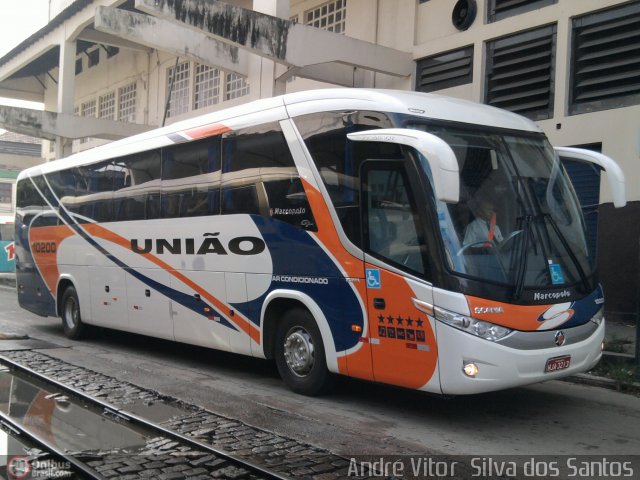 Expresso União 10200 na cidade de Rio de Janeiro, Rio de Janeiro, Brasil, por André Vitor  Silva dos Santos. Número da foto: #275963.