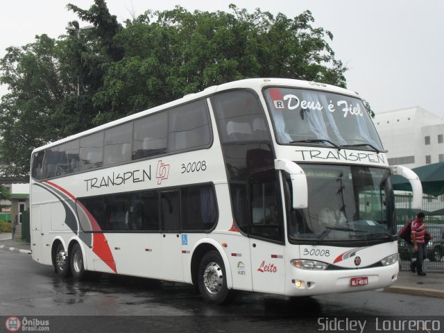 Transpen Transporte Coletivo e Encomendas 30008 na cidade de São Paulo, São Paulo, Brasil, por Sidcley Lourenço. Número da foto: #275872.