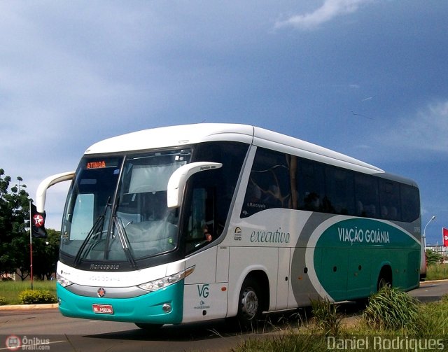 Viação Goiânia 30905 na cidade de Samambaia, Distrito Federal, Brasil, por Daniel Rodrigues. Número da foto: #293539.