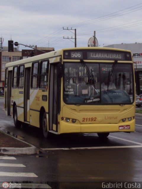 Unimar Transportes 21192 na cidade de Vitória, Espírito Santo, Brasil, por Gabriel Costa. Número da foto: #293648.