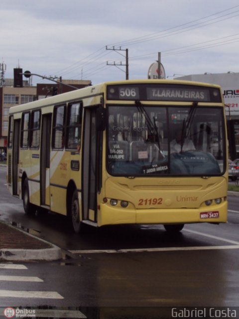 Unimar Transportes 21192 na cidade de Vitória, Espírito Santo, Brasil, por Gabriel Costa. ID da foto: 293648.