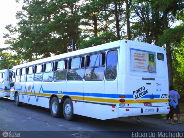 Viação Belém Novo 2319 na cidade de Porto Alegre, Rio Grande do Sul, Brasil, por Eduardo Machado. Número da foto: #293179.
