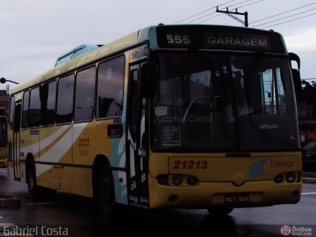 Unimar Transportes 21213 na cidade de Vitória, Espírito Santo, Brasil, por Gabriel Costa. ID da foto: 294584.