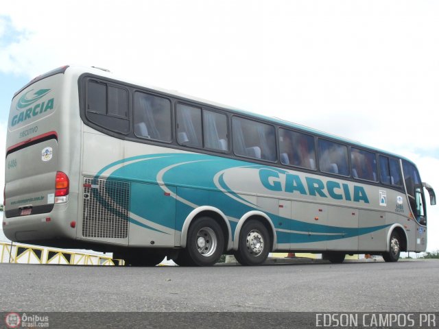 Viação Garcia 6486 na cidade de Ponta Grossa, Paraná, Brasil, por Edson Campos. Número da foto: #294317.