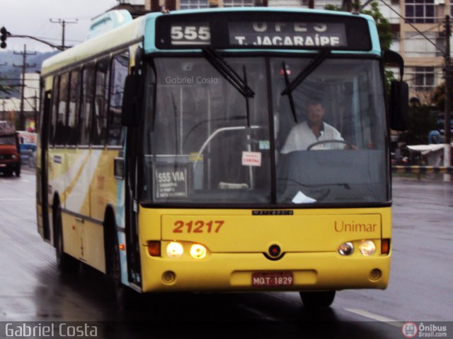 Unimar Transportes 21217 na cidade de Vitória, Espírito Santo, Brasil, por Gabriel Costa. Número da foto: #295988.