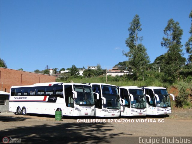 Auto Viação Catarinense 2840 na cidade de Videira, Santa Catarina, Brasil, por Paulo Roberto Chulis. Número da foto: #295899.