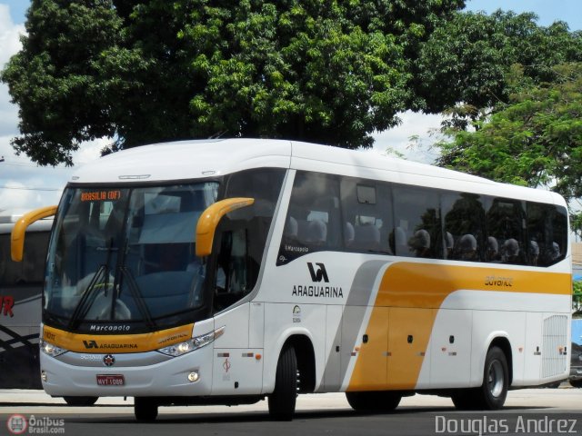 Viação Araguarina 11011 na cidade de Goiânia, Goiás, Brasil, por Douglas Andrez. Número da foto: #296433.