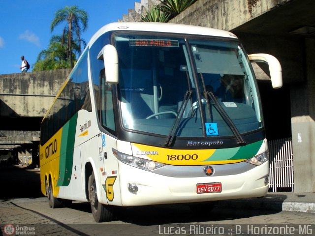 Empresa Gontijo de Transportes 18000 na cidade de Belo Horizonte, Minas Gerais, Brasil, por Lucas  Ribeiro. Número da foto: #296215.