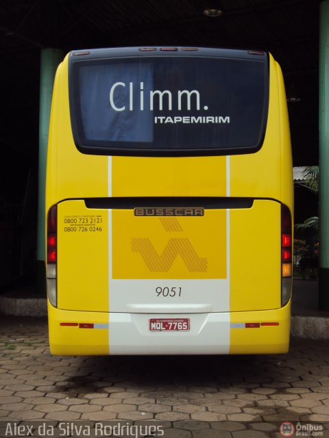 Viação Itapemirim 9051 na cidade de Porto Velho, Rondônia, Brasil, por Alex da Silva Rodrigues. Número da foto: #296527.