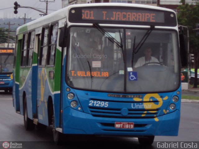 Unimar Transportes 21295 na cidade de Vitória, Espírito Santo, Brasil, por Gabriel Costa. ID da foto: 297831.