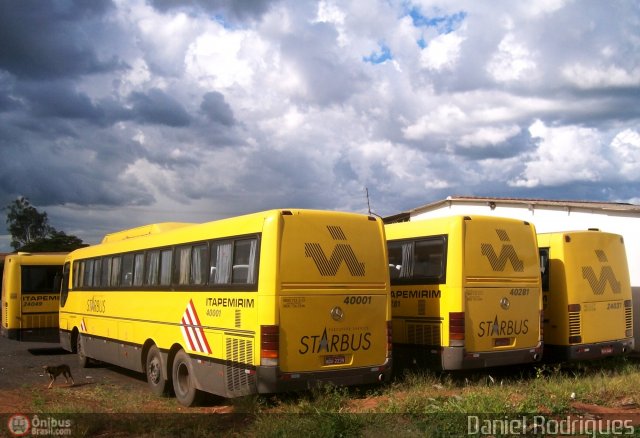 Viação Itapemirim 40001 na cidade de Anápolis, Goiás, Brasil, por Daniel Rodrigues. Número da foto: #297417.